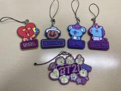 BTS BT21 이치 반 쿠지 Let's Party!! 고무 매력