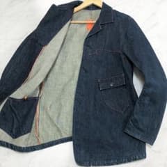 KATO' デニム ジャケット カバーオール インディゴ ブルー カトー M