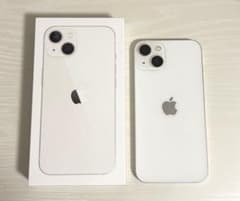 Apple iPhone 13 本体 ホワイト スターライト 箱のサムネイル