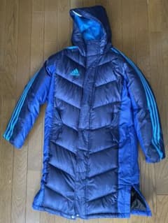 adidas アディダス ベンチコート　ダウンコート　150のサムネイル