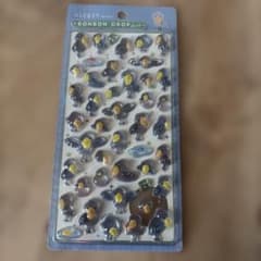 正規品！ハシビロコウ　ボンボンドロップシールのサムネイル