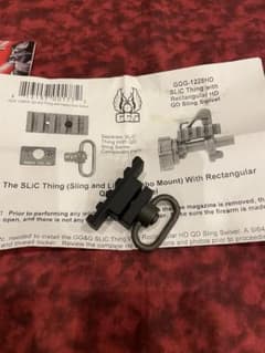 実物【希少】GG&GM4フロントサイト　マウントベース 実物【希少】GG&G M4フロントサイト マウントベース シュア