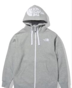 THE NORTH FACE グレー ジップアップパーカーのサムネイル