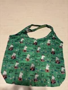 ムーミン エコバッグ 緑色 大きめのサムネイル