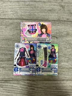 アイカツ カード 3枚セット　ぱるるコラボのサムネイル