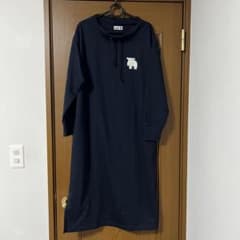 moz エルク刺繍 ブラックロングワンピースのサムネイル