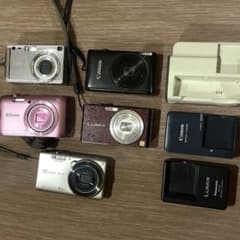 コンパクトデジカメ　3点　（ジャンク品） Yahoo!オークション - ジャンク・デジカメ 日立HITACHI デジタルカメ