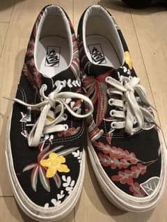 Vans 花柄 スニーカー 黒のサムネイル