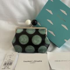tsumori chisato CARRY フルムーンドット がま口小銭入れ tsumori chisato CARRY フルムーンドット がま口小銭入れ - メルカリ