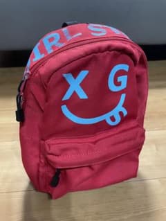 X-girl Stages キッズ リュック レッドのサムネイル