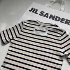 美*中様 JIL SANDER+ ボーダーTシャツ 白黒 美*中様 JIL SANDER+ ボーダーTシャツ 白黒 - メルカリ