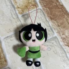 파워 퍼프 걸즈 연결 마스코트 봉제 인형 버터 컵