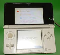 【ジャンク】ニンテンドー3DS本体 アイスホワイト ニンテンドー3DSのサムネイル