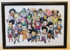 ドラゴンボール ビジュアルボード原画　悟空と仲間(GT)のサムネイル