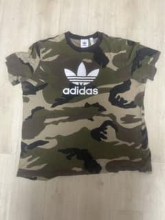 adidas カモフラージュ柄 トレフォイルロゴ Tシャツのサムネイル