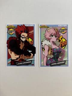 ヒーローズチップ2 切島鋭児郎 芦戸三奈セット　僕のヒーローアカデミア　ヒロアカのサムネイル