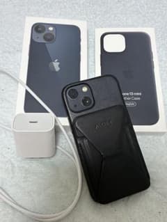 iPhone13mini+純正レザーケース+モフトスタンド+急速充電器のサムネイル