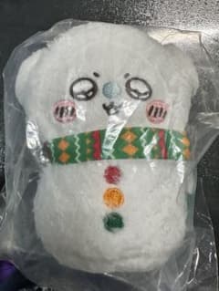 エニマイくじ ぬいぐるみ ボールチェーン マスコット 雪だるま モモンガ E賞のサムネイル