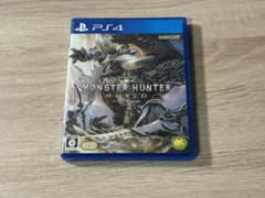 ㊵[중고]PS4 몬스터 헌터: 월드 동작 확인 완료