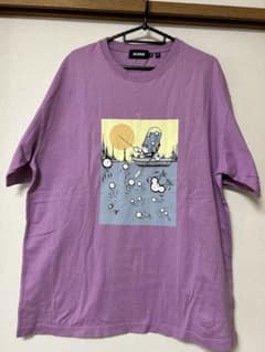 XLARGE The London Police コラボ Tシャツ 紫 XLのサムネイル