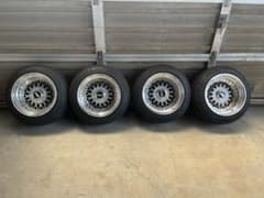 BBS RS 15インチ　10j リバレル後未使用　5穴 BBS RS 15インチ 10j リバレル後未使用 - メルカリ