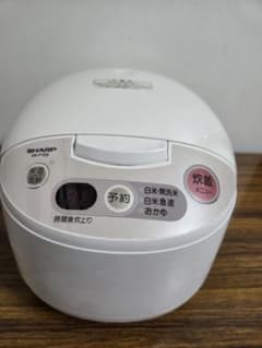 新品 SHARP KS-F105-W 5.5合 ジャー炊飯器 未使用品 - メルカリ