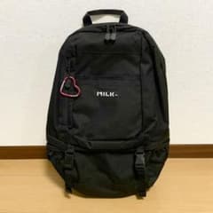 ミルクフェド リュック バックパック　ハート型カラビナ付きのサムネイル