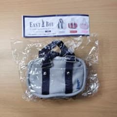 EAST BOY ミニスクールバッグマスコット3 グレー✕ネイビーのサムネイル