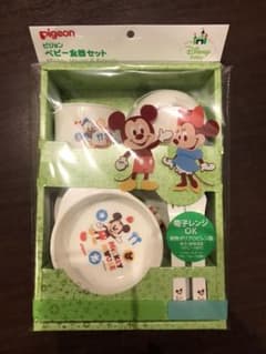 ピジョン ミッキーマウス&フレンズ 食器セットのサムネイル