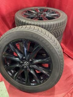 MS-1254 225/55R19 CX5 CX8マツダ純正 スタッドレスセット - メルカリ