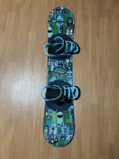 Burton Chopper スノーボード バインディング付き125のサムネイル