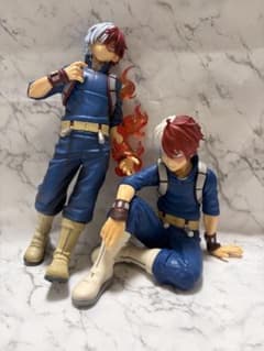 【美品】【箱無し】僕のヒーローアカデミア 轟焦凍 フィギュア 2体セットのサムネイル