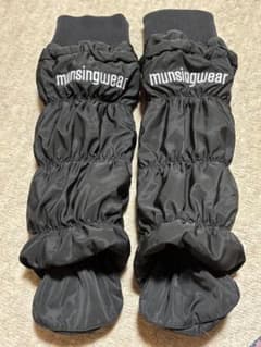 Munsingwear レッグウォーマー ブラック　ゴルフのサムネイル