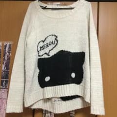 セーター 猫 WWLのサムネイル