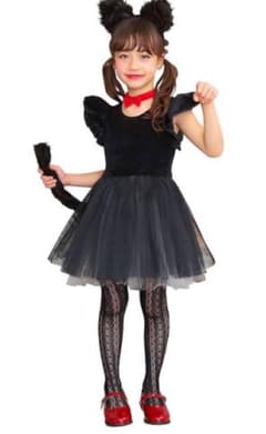 黒猫コスチューム コスプレ　ハロウィンのサムネイル
