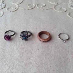 sukemary様☆2つset¥300☆ファッションリングのサムネイル
