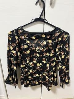 SpRay/花柄長袖ブラウスのサムネイル