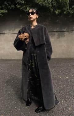 【新品未使用】Ameri MANY WAY USEFUL BOA COATのサムネイル