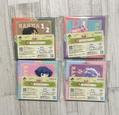 이치 반 쿠지 란마 G 상 캔버스 보드 4 종