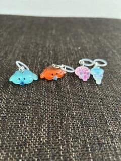 별 미세비라카시 게 2점, 캔디, 스테크 장소표시 매력 4점