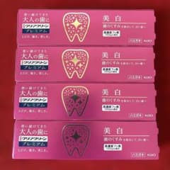 クリアクリーン プレミアム美白 100g 　4本セットのサムネイル