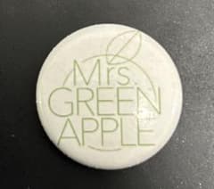 Mrs. GREEN APPLE ミセスグリーンアップル 缶バッジ - メルカリ