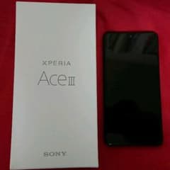 XPEPIA Ace III SIMフリー ワイモバイル版ブラック新品同様のサムネイル