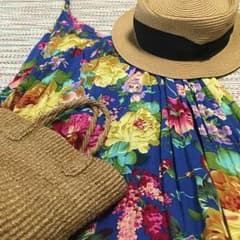 花柄マキシワンピースchille anapのサムネイル