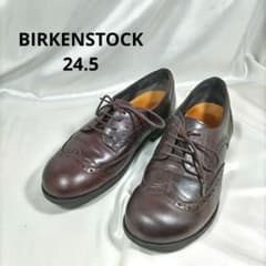 BIRKENSTOCK ララミーロー ウイングチップ 廃盤 24.5 - メルカリ