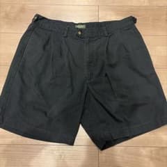 DOCKERS ドッカーズ ブラック ダック ショーツ キャンバス 黒 W36