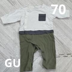 GU 長袖ロンパース 70のサムネイル