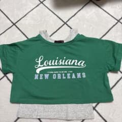 Lovetoxic女の子クロップドトップスTシャツのサムネイル