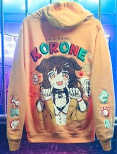 ホロライブゲーマーズ×OMOCAT 戌神ころね パーカー Lサイズのサムネイル