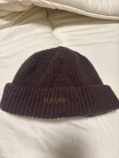 XLARGE ブラウン ニット帽のサムネイル
